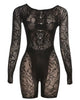 Diamond Mesh Bodysuit